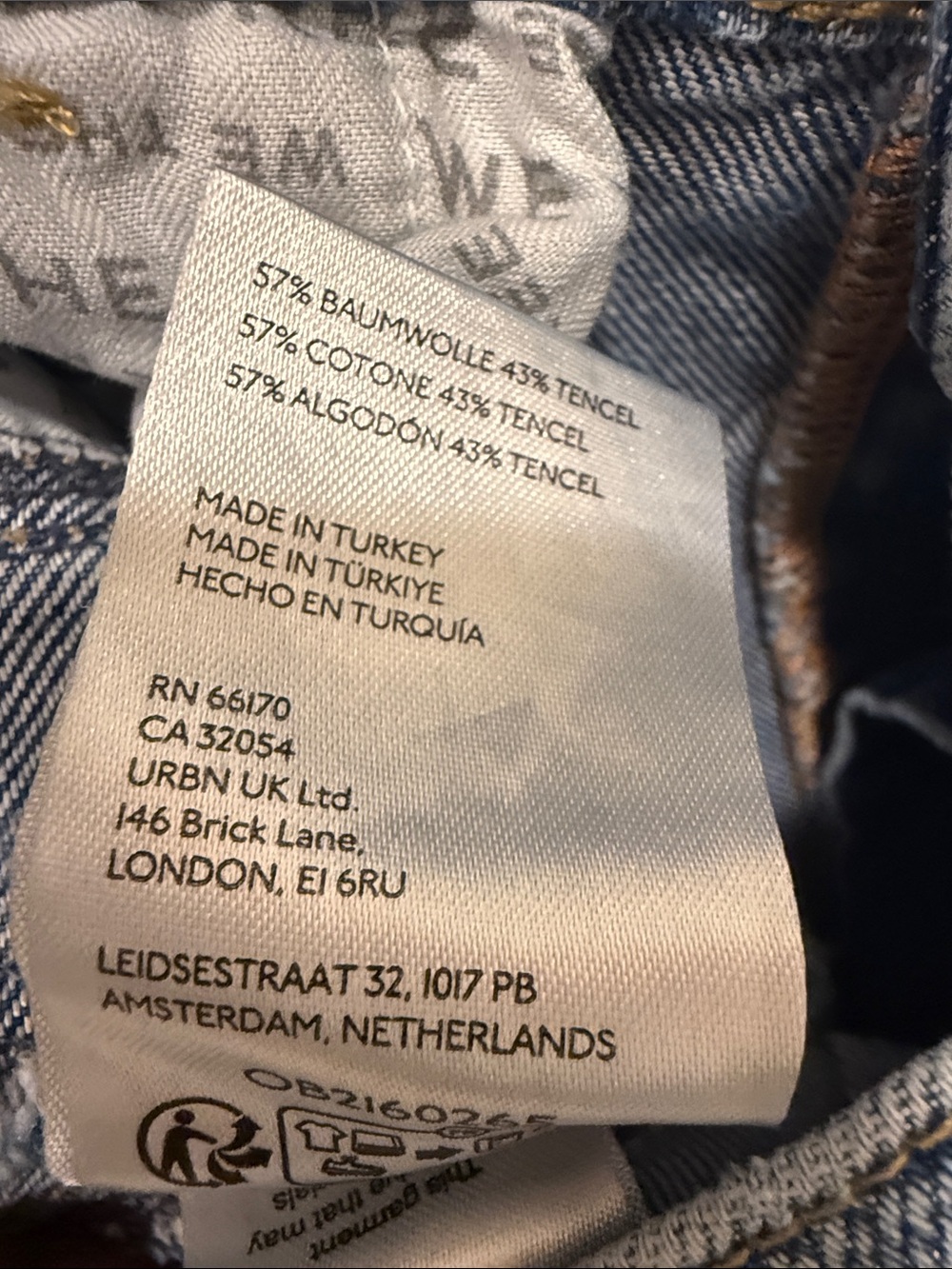 We the Free Good Luck Daisy Printed Barrel Jeans - Picture 9 of 9